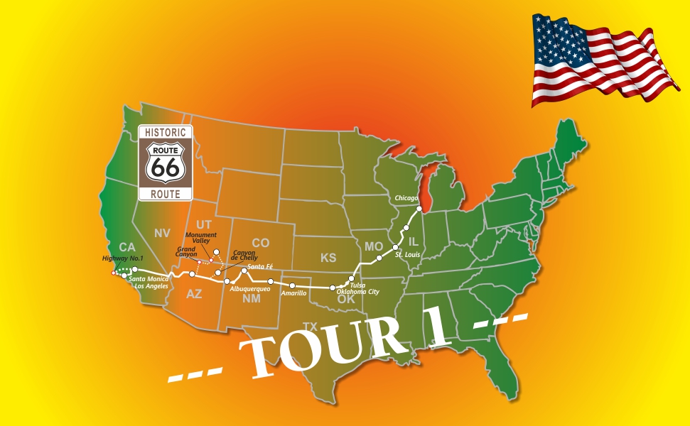 route 66 tour selber planen