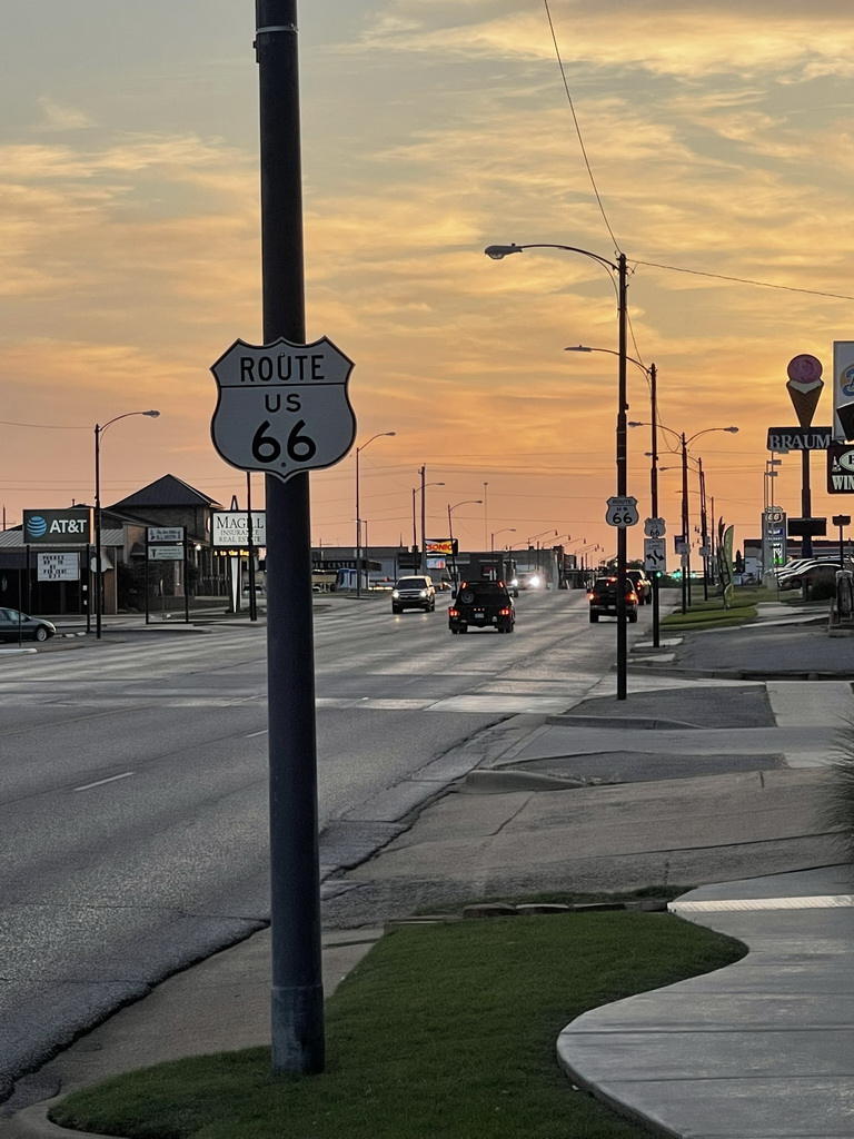 Route 66 Markierung
