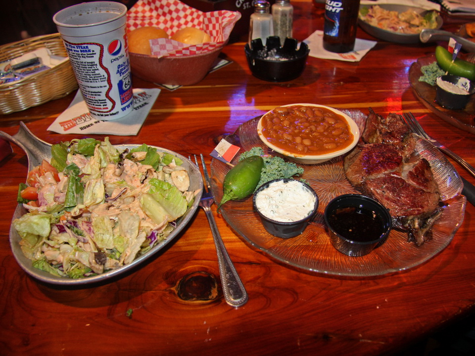 Steak im Big Texan