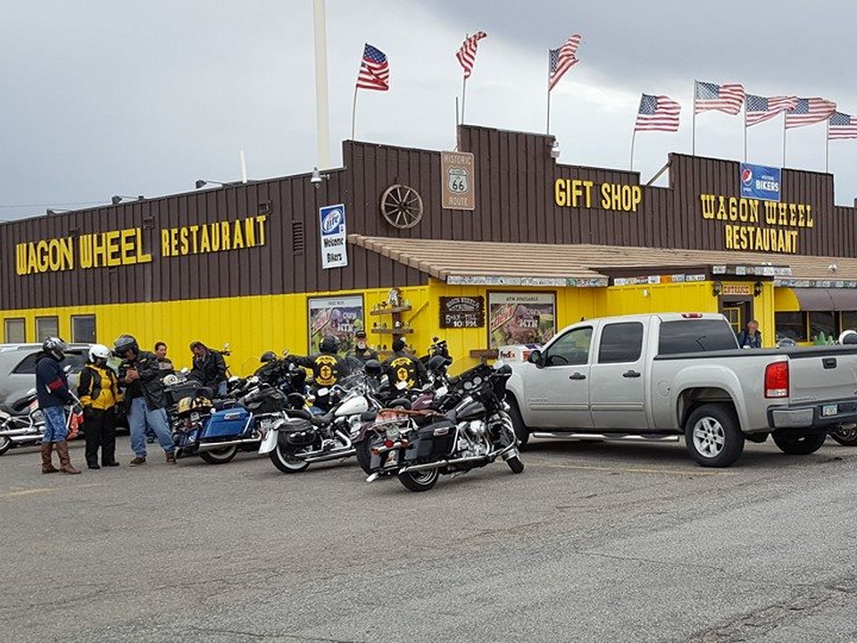 Wagon Wheel in Needles